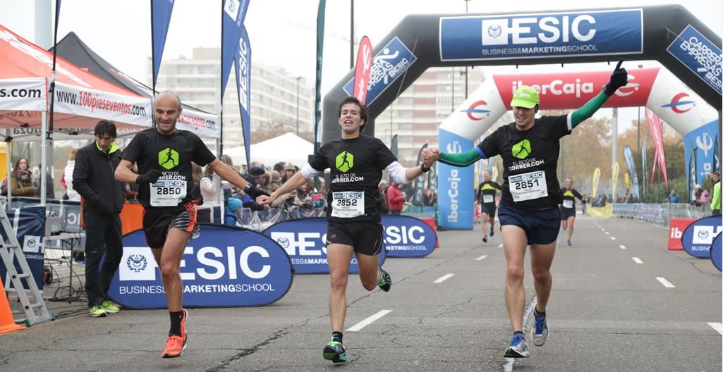 Patrocinadores oficiales de la Carrera de Empresas de ESIC.