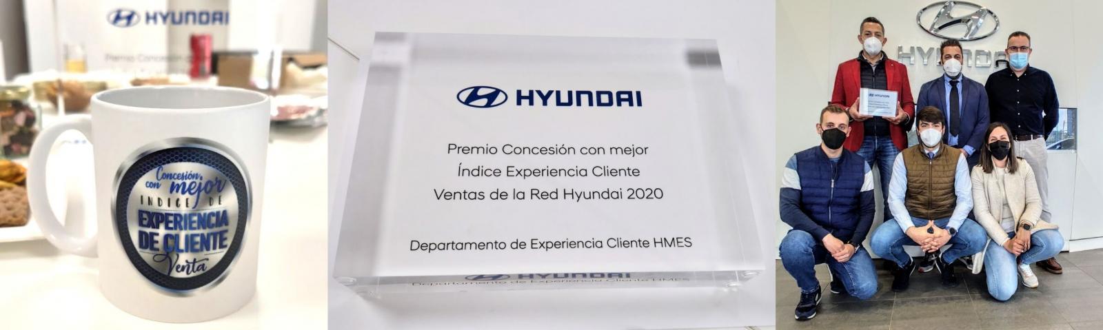 Premio  índice Experiencia Cliente Ventas de la Red Hyundai 2020