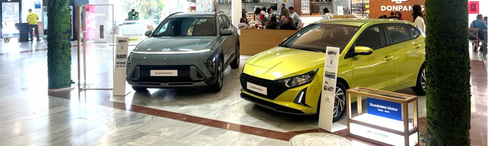 El nuevo Hyundai Kona y nuevo i20 presentes en el Centro Comercial de Bahía Sur