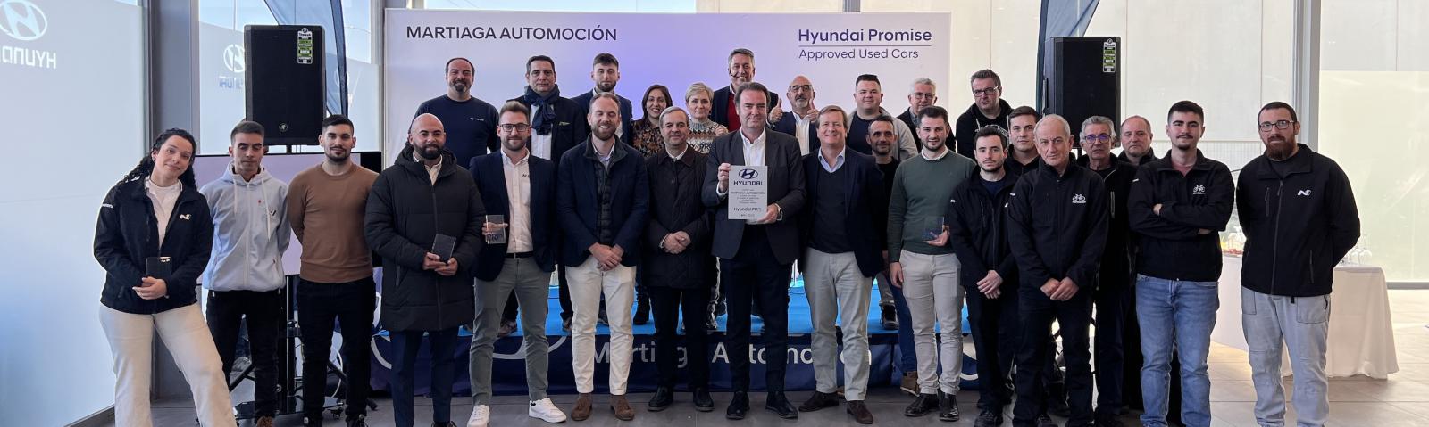 El equipo de ventas de Hyundai Martiaga obtiene la Certificación Hyundai Pro Sales Philosophy