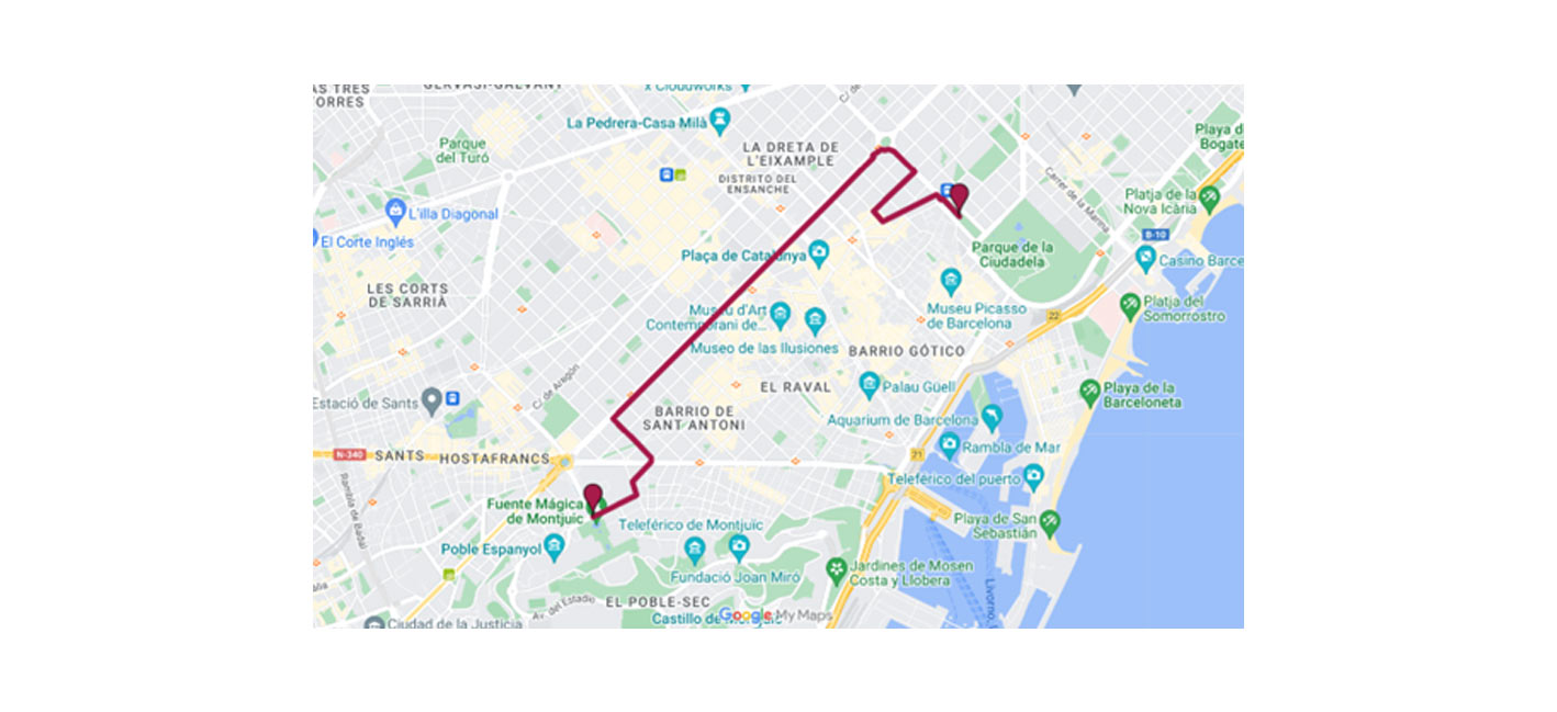 99ª Edición de la Carrera Jean Bouin recorido 5k