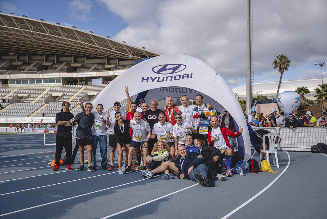 Ruth Beitia Conquista el Desafío #sub2h en el TotalEnergies Medio Maratón Ciudad de Málaga 2024 con el apoyo de Hyundai España 